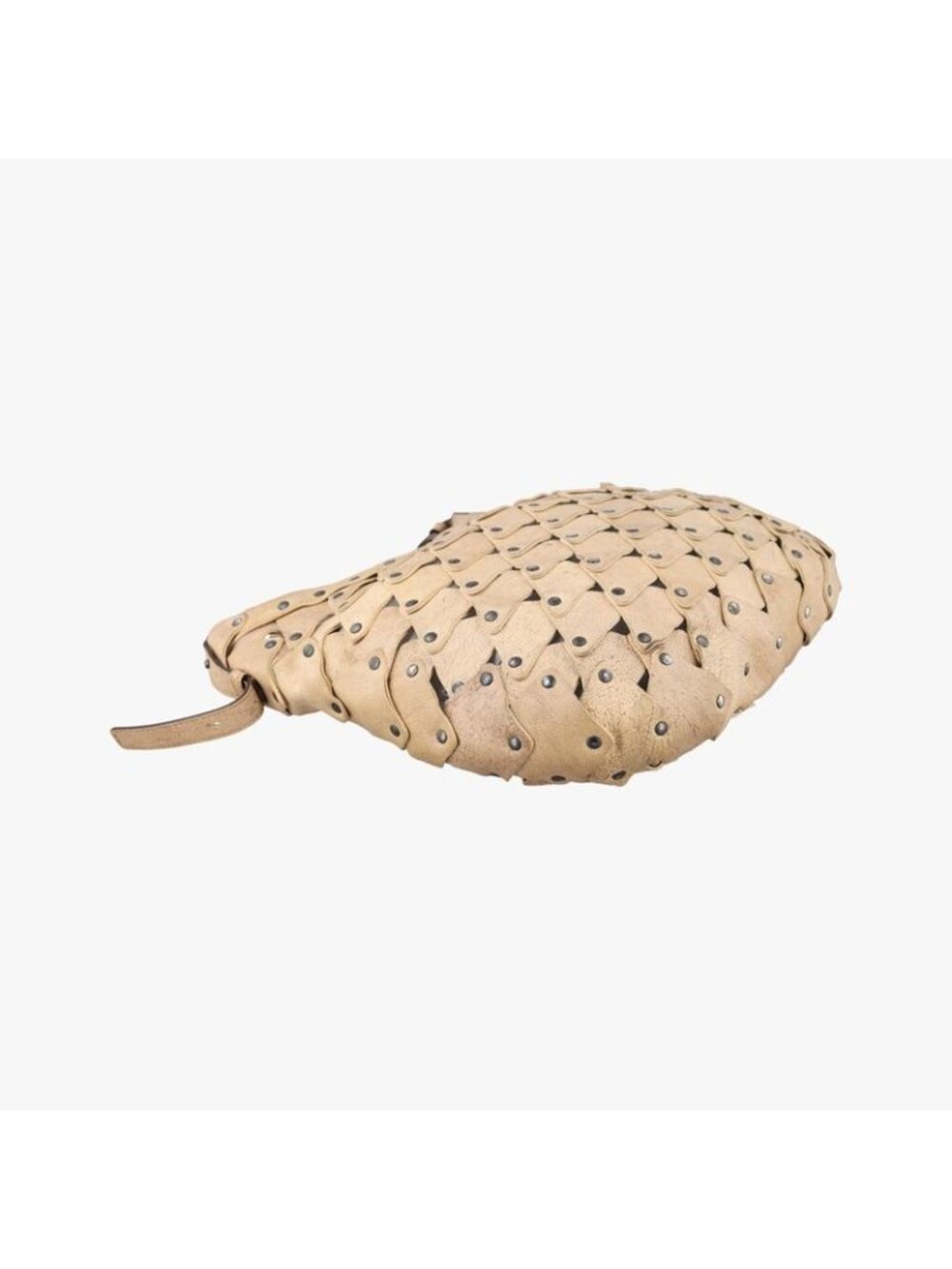 Saint Laurent Yves Mombasa Beige Leather Handbag - Picture 7 of 16